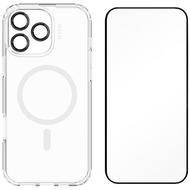 EFM Zurich MagSafe, Impact Screen, Lens Protector Bundle For New iPhone 2024 6.9 Pro Max-Clear